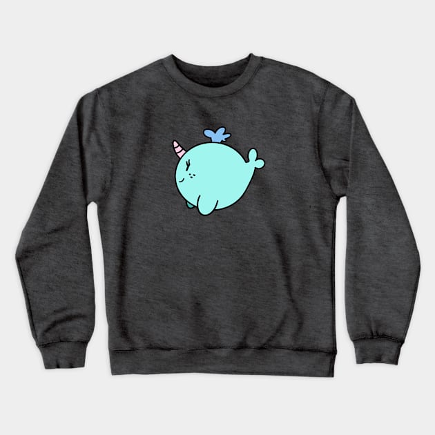 Chibi seafoam Crewneck Sweatshirt by JenjoInk